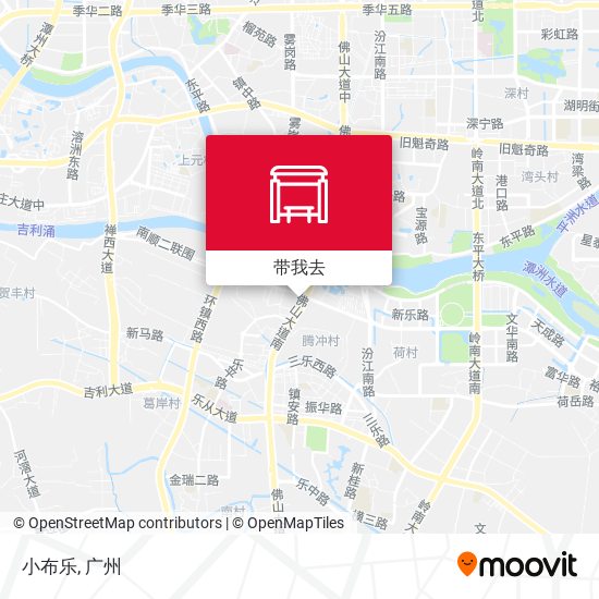 小布乐地图