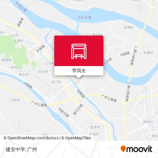 建安中学地图