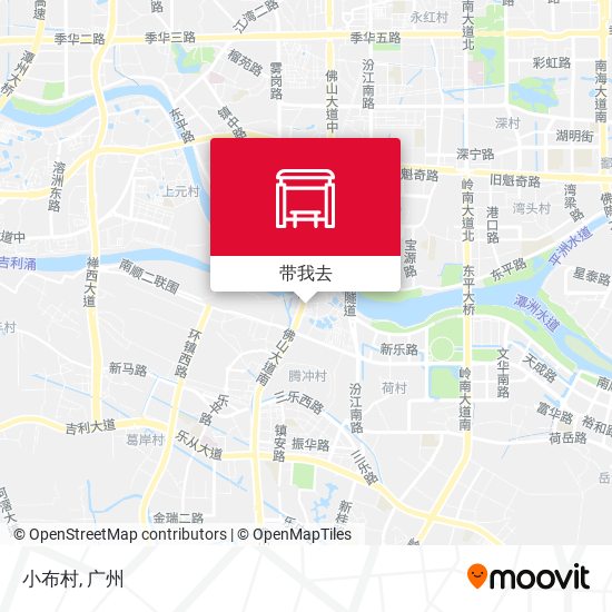 小布村地图