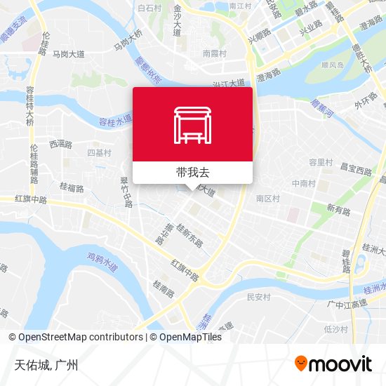 天佑城地图