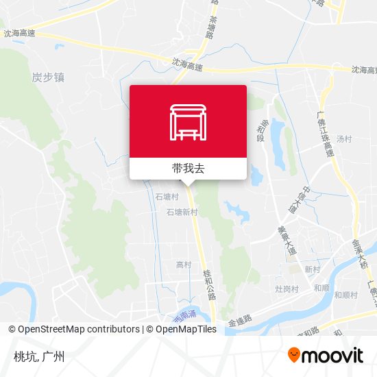 桃坑地图