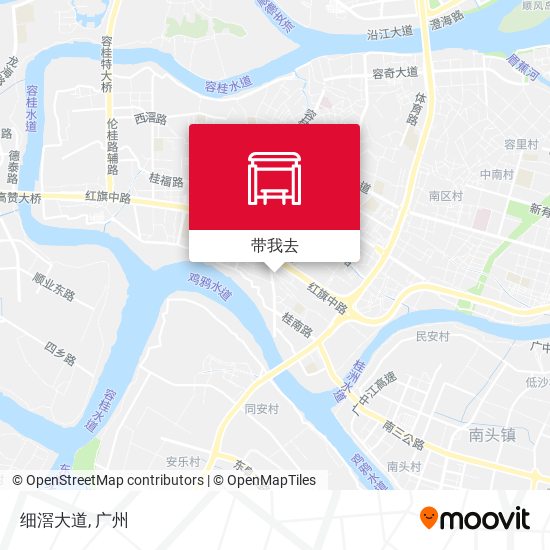 细滘大道地图