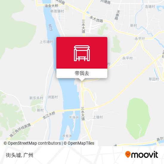 街头墟地图