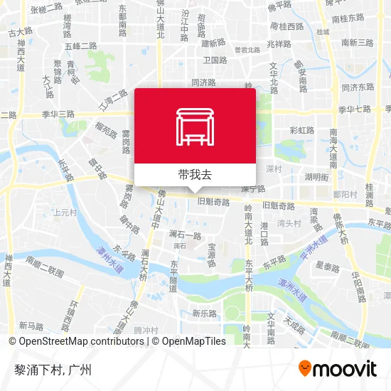 黎涌下村地图