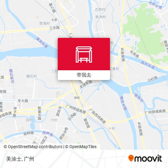美涂士地图