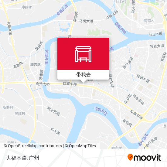 大福基路地图