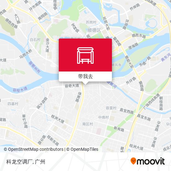 科龙空调厂地图