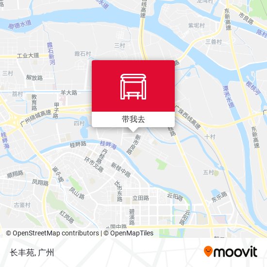长丰苑地图
