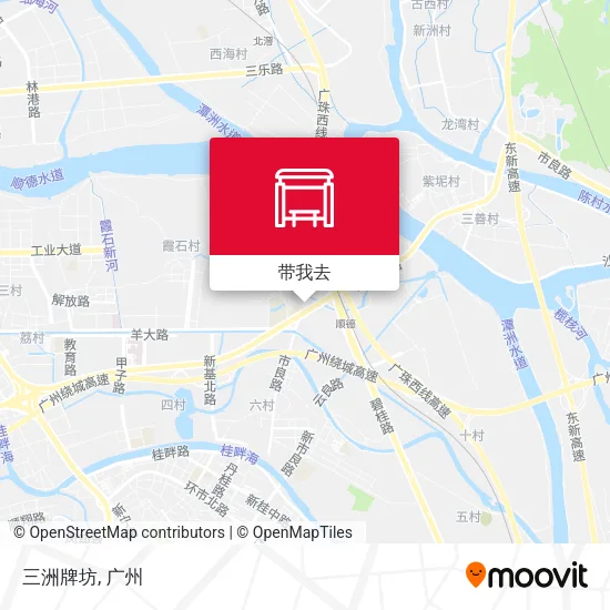 三洲牌坊地图