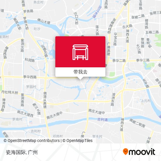 瓷海国际地图