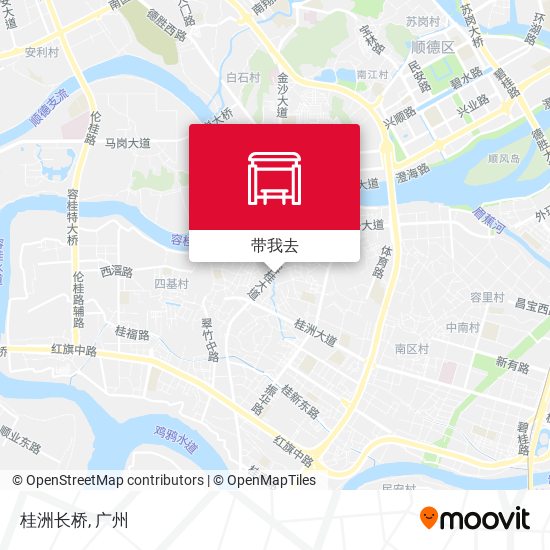 桂洲长桥地图