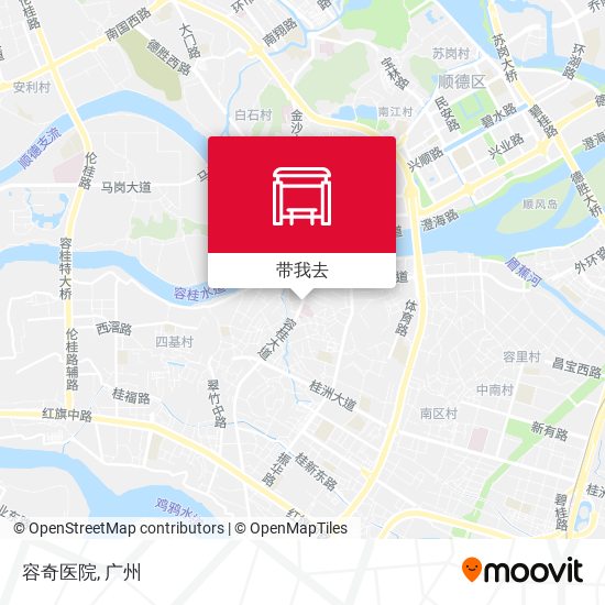容奇医院地图