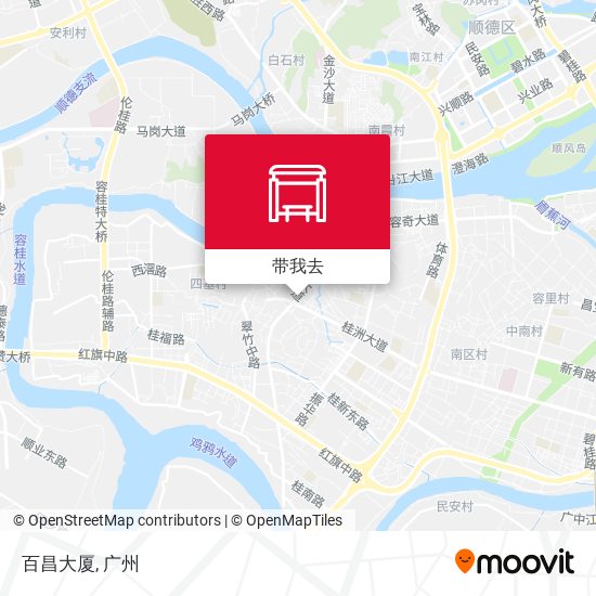 百昌大厦地图