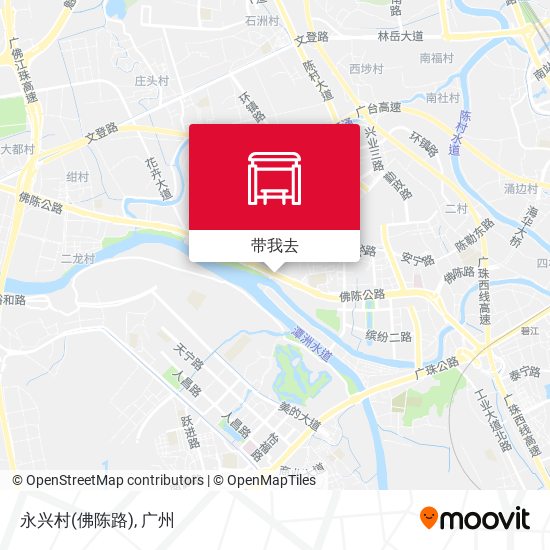 永兴村(佛陈路)地图