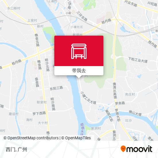 西门地图