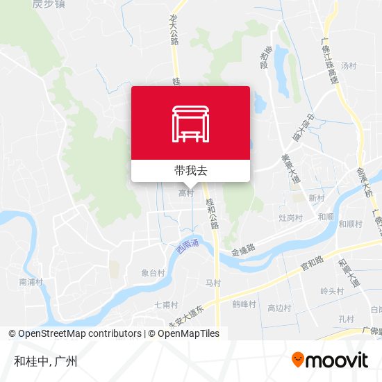 和桂中地图
