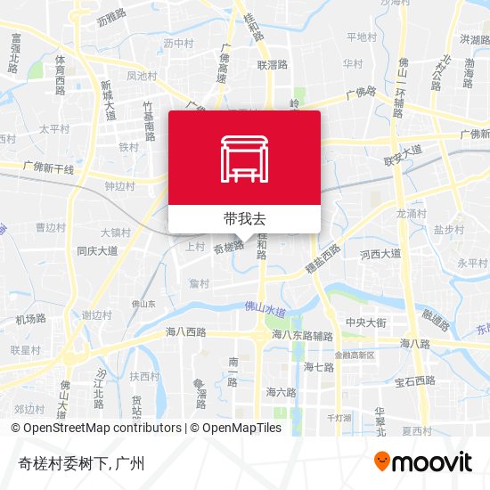 奇槎村委树下地图