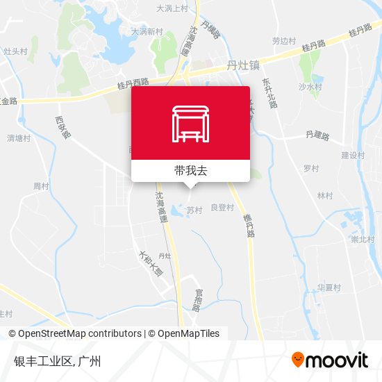银丰工业区地图
