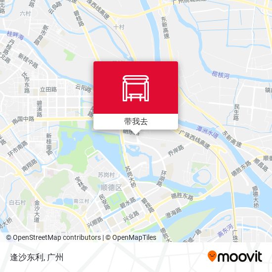 逢沙东利地图