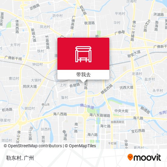 勒东村地图