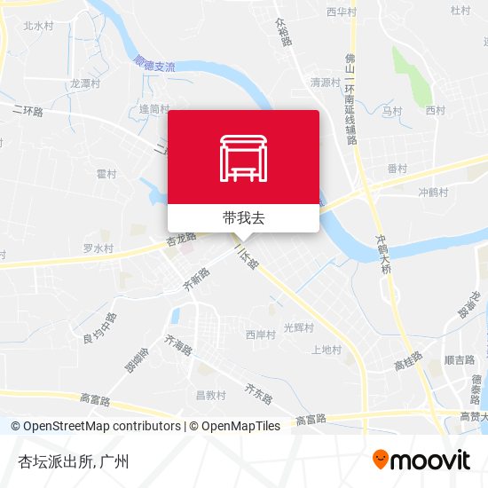 杏坛派出所地图
