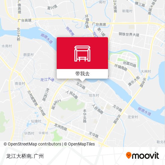 龙江大桥南地图