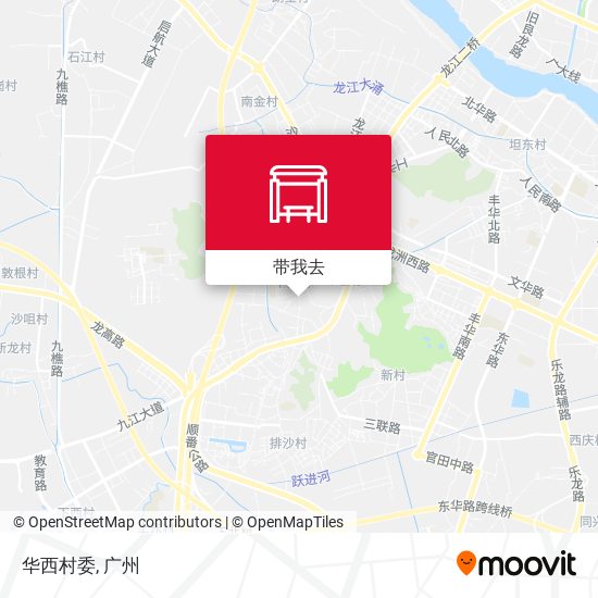 华西村委地图