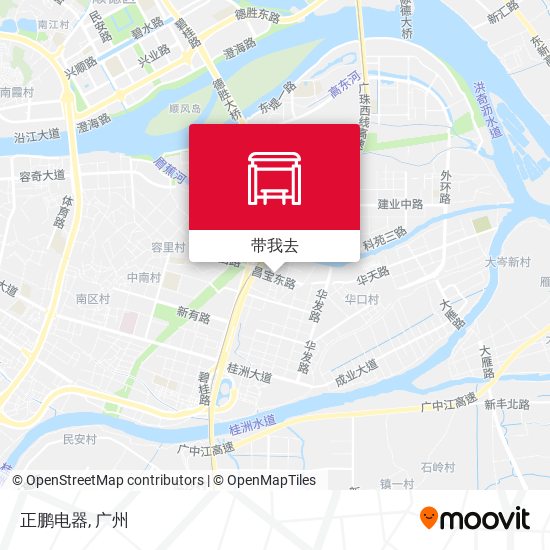 正鹏电器地图