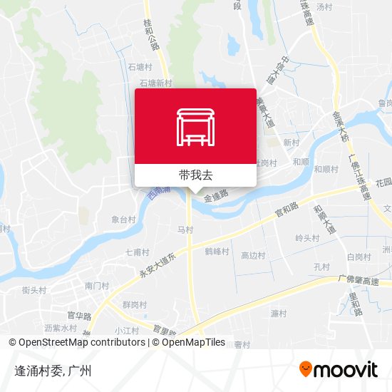 逢涌村委地图