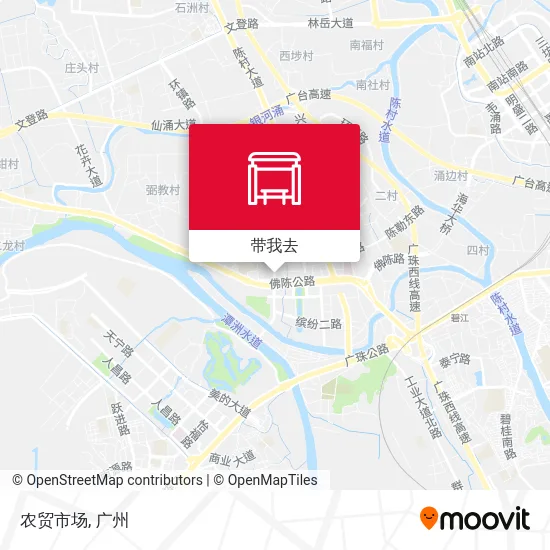 农贸市场地图