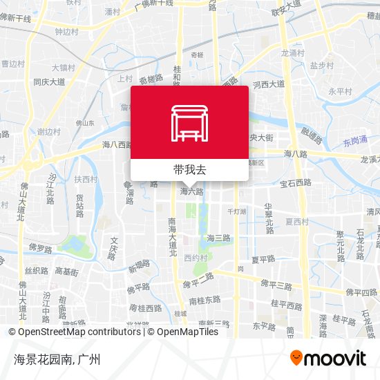 海景花园南地图