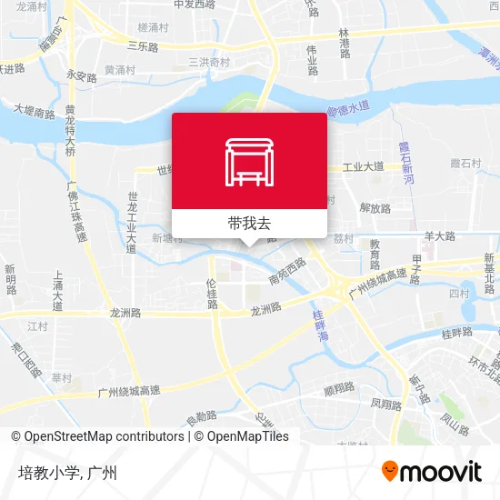 培教小学地图