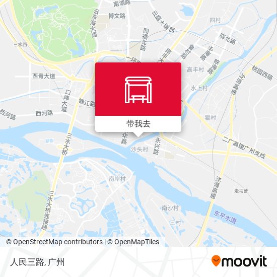 人民三路地图