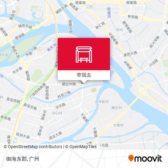 御海东郡地图
