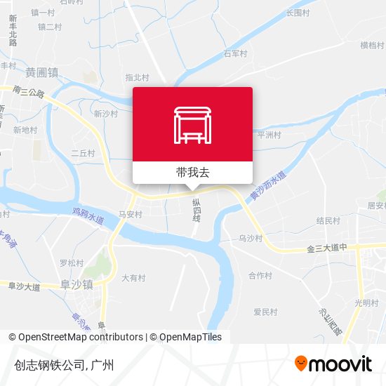 创志钢铁公司地图