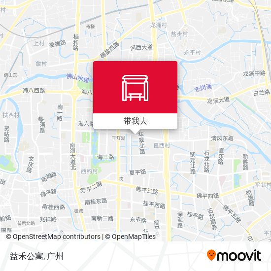 益禾公寓地图