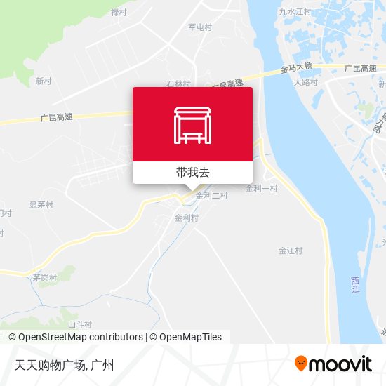 天天购物广场地图