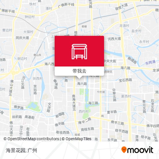 海景花园地图