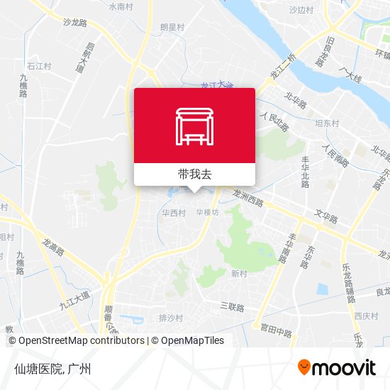 仙塘医院地图