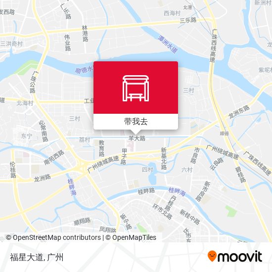 福星大道地图