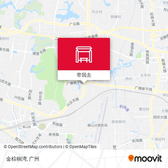 金棕榈湾地图
