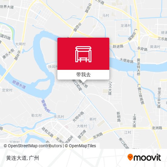 黄连大道地图