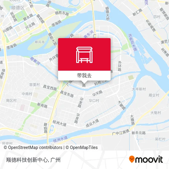 顺德科技创新中心地图