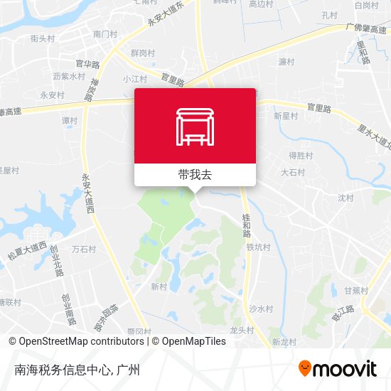 南海税务信息中心地图