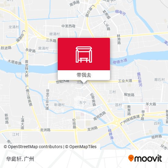 华庭轩地图