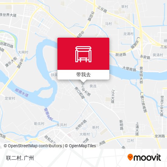 联二村地图