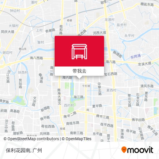 保利花园南地图