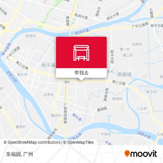 东福园地图