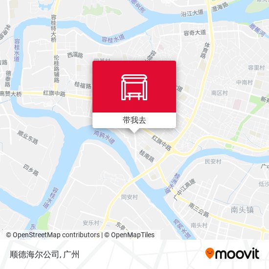 顺德海尔公司地图