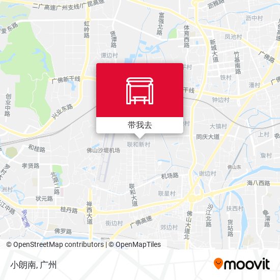 小朗南地图